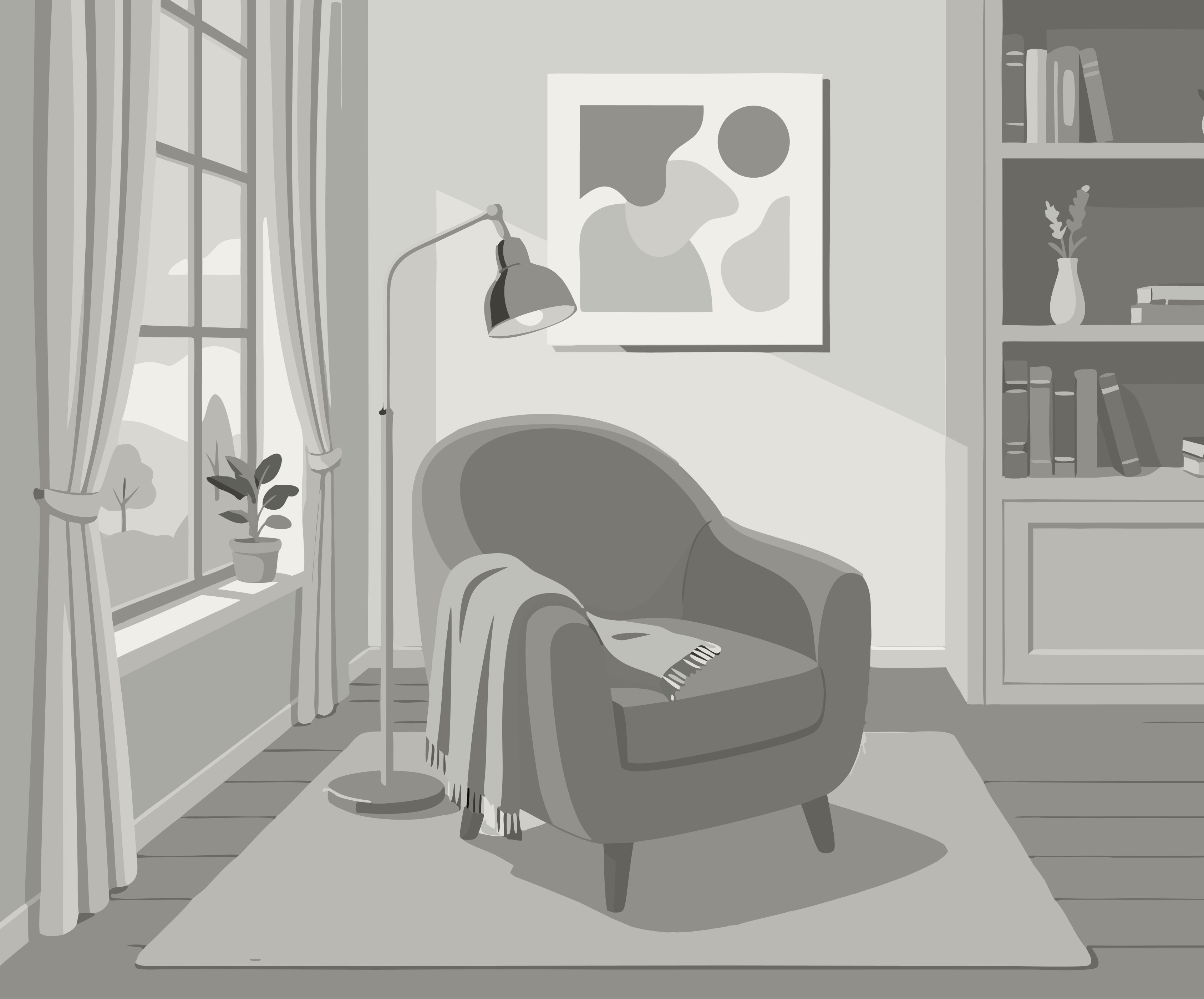 Queen Room with Two Queen Beds and Sofa Bed - High Floor